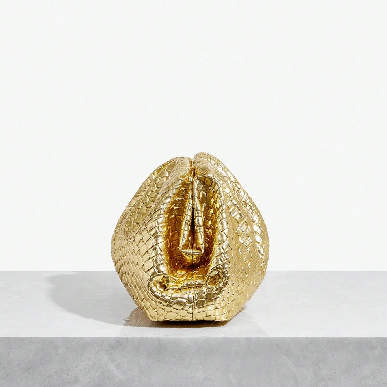Bolsa feminina tecida em relevo com clipe leve, adequada para festas, casamentos, clubes, jantares, danças, high-end