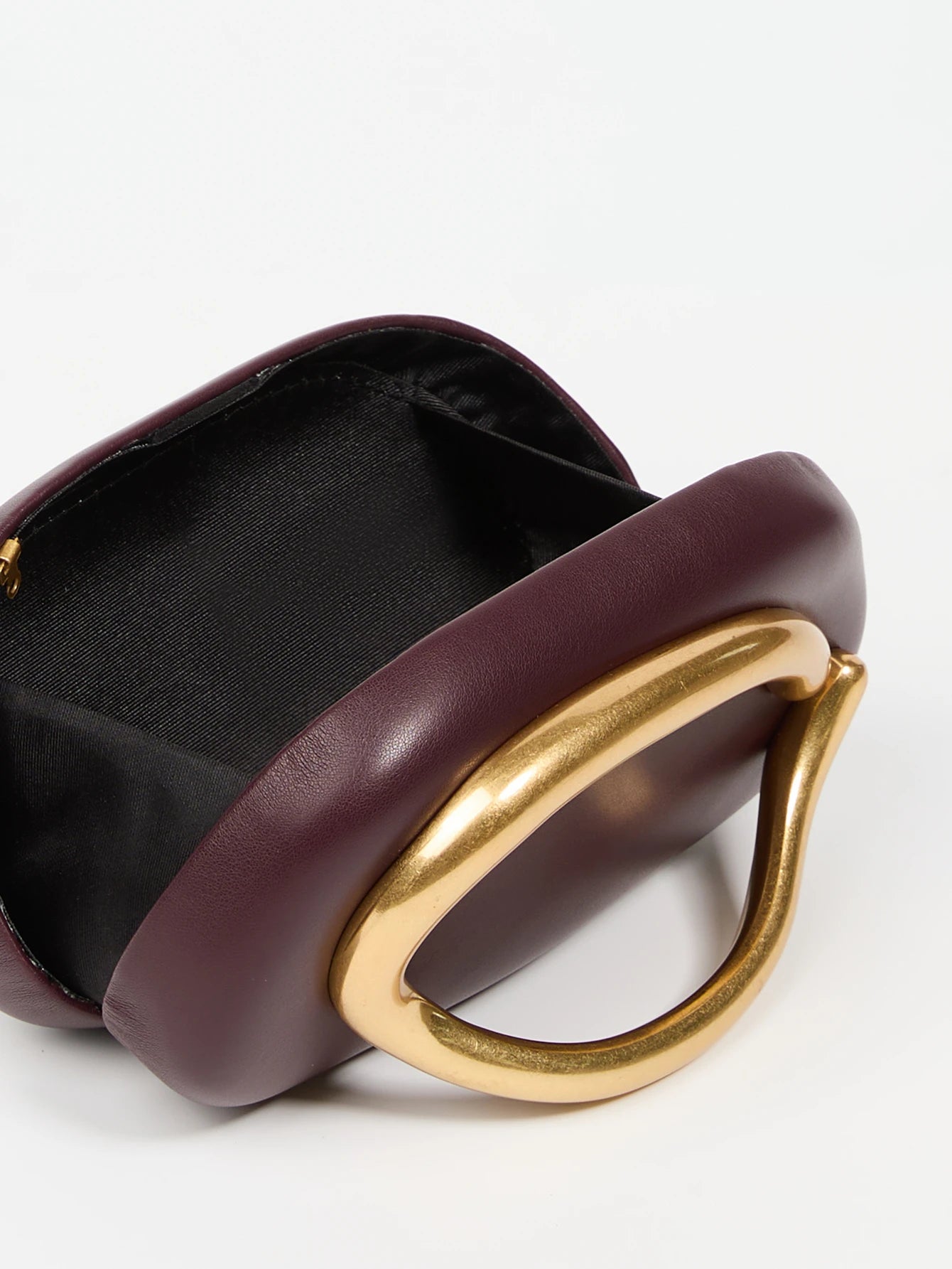 Bolsa de mão com fecho de metal dourado, bolsa feminina para noite, festa de casamento, bolsa fofa, vermelho escuro, bege, inverno 2024