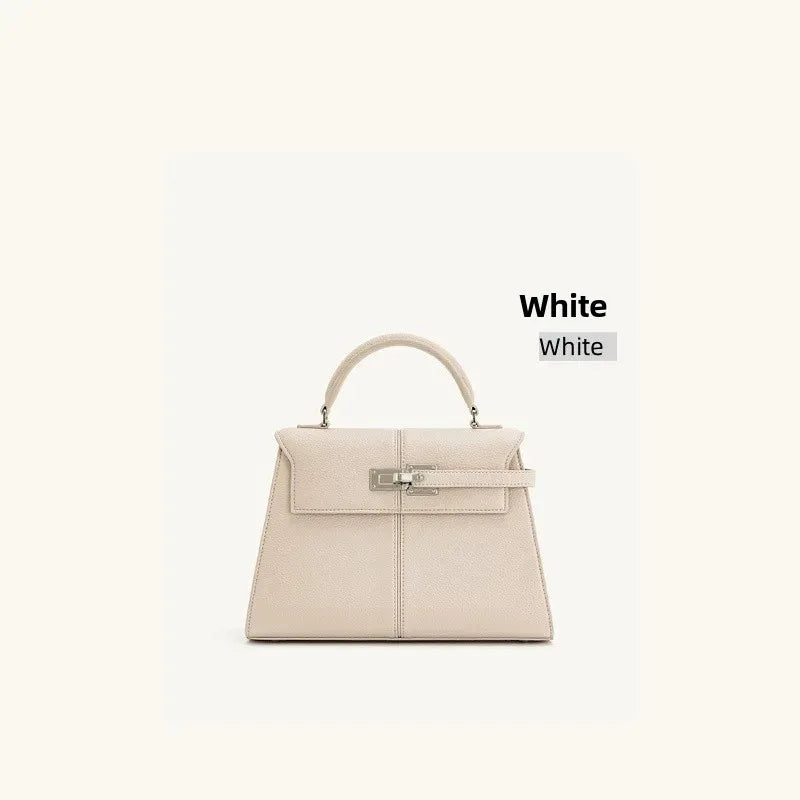 JWPEI Bolsa crossbody feminina, novo estilo, couro genuíno, elegante, versátil, bolsa de viagem para uso diário