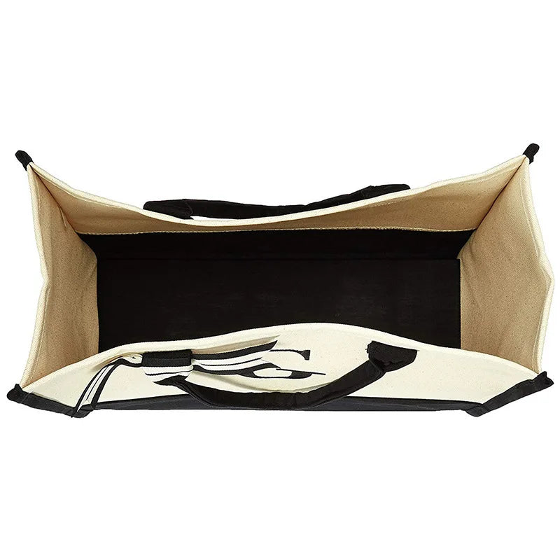 A-Z lona totes saco de moda lona tote letras flor portátil praia ombro compras casual praia bolsa grande capacidade