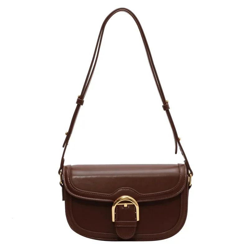 Bolsa retrô de ombro único feminina, personalidade em bolsa tiracolo, nova textura, moda, tendência simples, quente na rua, novidade, 2022
